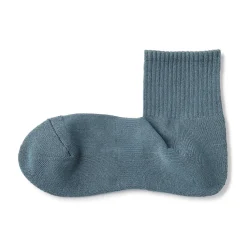 Muji Chaussettes courtes en peluche à angle droit pour homme