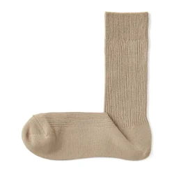 New Muji Chaussettes côtelées à angle droit pour homme
