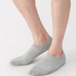 Sale Muji Chaussettes de sport coupe angle droit pour homme