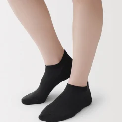 Sale Muji Chaussettes de sport en coton évacuant l'humidité pour femme