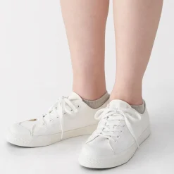 New Muji Chaussettes de sport en coton évacuant l``humidité pour femme