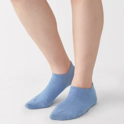 New Muji Chaussettes de sport en coton évacuant l``humidité pour femme