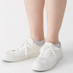 New Muji Chaussettes de sport en coton évacuant l``humidité pour femme