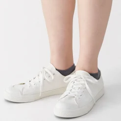 New Muji Chaussettes de sport en coton évacuant l``humidité pour femme