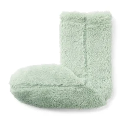 Online Muji Chaussettes d'intérieur en polyester recyclé et molleton Boa pour femme