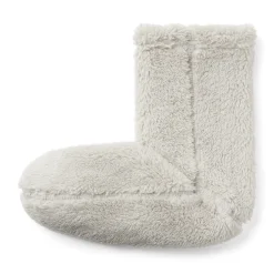 Online Muji Chaussettes d'intérieur en polyester recyclé et molleton Boa pour femme