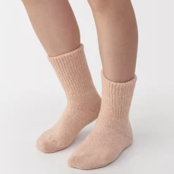 Best Muji Chaussettes d'intérieur en laine mélangée pour femme