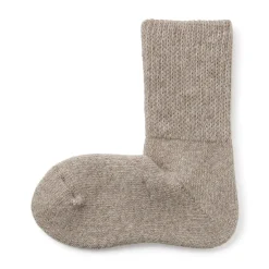 Best Muji Chaussettes d'intérieur en laine mélangée pour femme