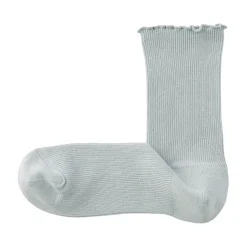 Sale Muji Chaussettes en modal mélangé à angle droit avec bord confortable pour femme