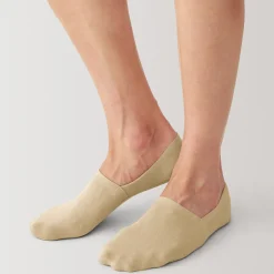 Sale Muji Chaussettes invisibles avec prise au talon homme