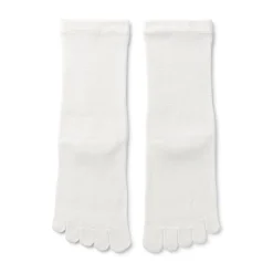 New Muji Chaussettes Tabi à 5 orteils à angle droit pour femme