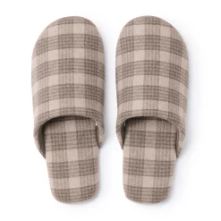 Hot Muji Chaussons doux en flanelle