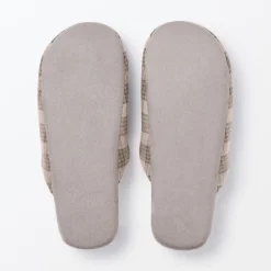 Hot Muji Chaussons doux en flanelle