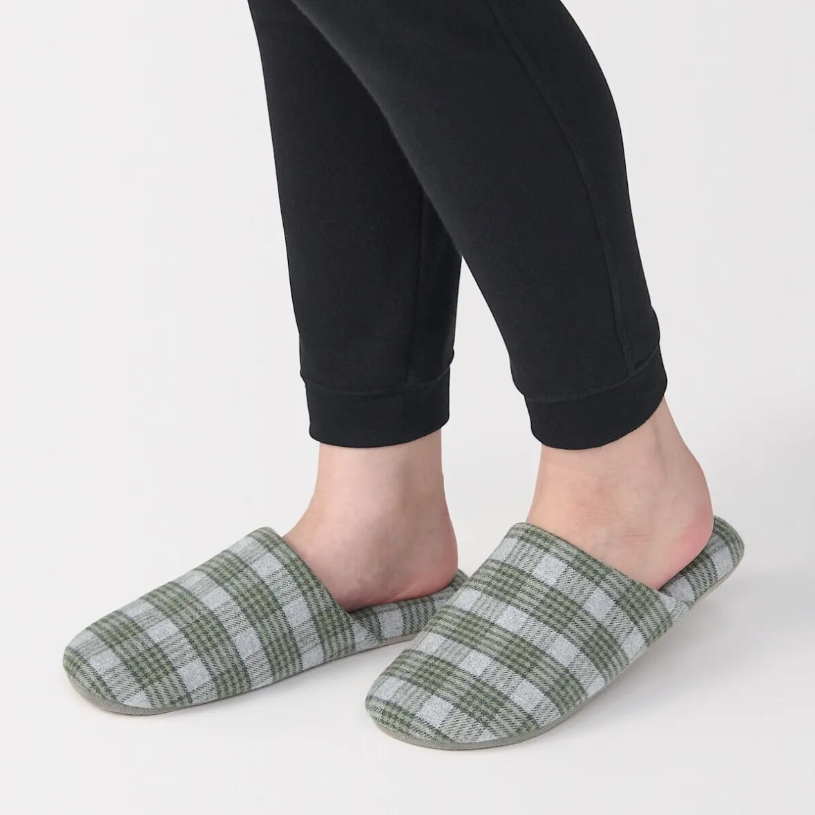 Hot Muji Chaussons doux en flanelle