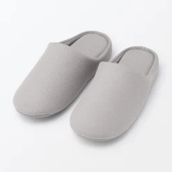 Sale Muji Chaussons mules à semelle intérieure en coton