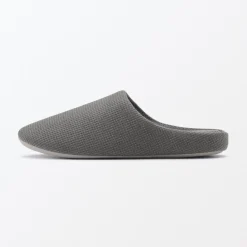 Sale Muji Chaussons mules à semelle intérieure en coton