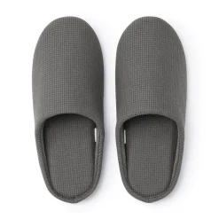 Sale Muji Chaussons mules à semelle intérieure en coton