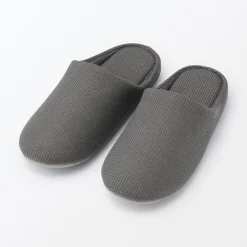 Sale Muji Chaussons mules à semelle intérieure en coton