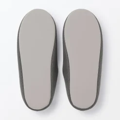 Sale Muji Chaussons mules à semelle intérieure en coton