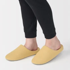 Sale Muji Chaussons mules à semelle intérieure en coton