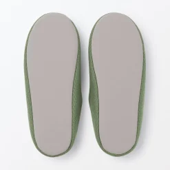 Sale Muji Chaussons mules à semelle intérieure en coton