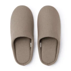 Sale Muji Chaussons mules à semelle intérieure en coton