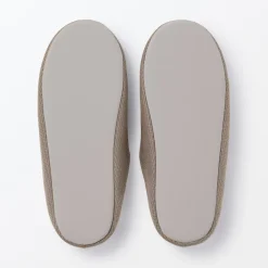 Sale Muji Chaussons mules à semelle intérieure en coton