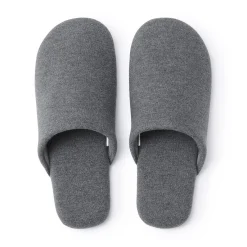 Outlet Muji Chaussons mules en coton doux