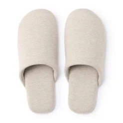 Outlet Muji Chaussons mules en coton doux