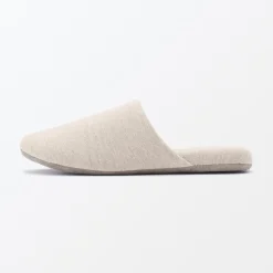 Outlet Muji Chaussons mules en coton doux