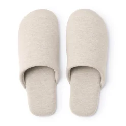 Outlet Muji Chaussons mules en coton doux
