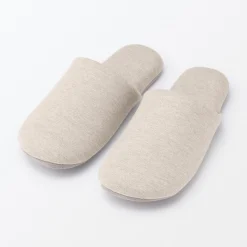 Outlet Muji Chaussons mules en coton doux