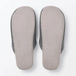 Outlet Muji Chaussons mules en coton doux