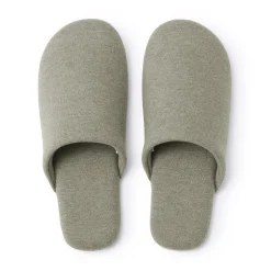 Outlet Muji Chaussons mules en coton doux