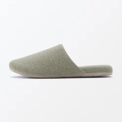 Outlet Muji Chaussons mules en coton doux