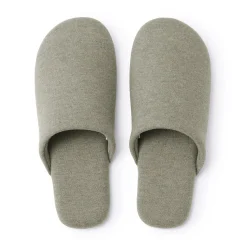 Outlet Muji Chaussons mules en coton doux