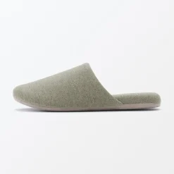 Outlet Muji Chaussons mules en coton doux