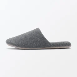 Outlet Muji Chaussons mules en coton doux