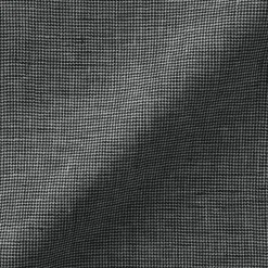 Muji Chemise à col mao en lin lavé pour homme