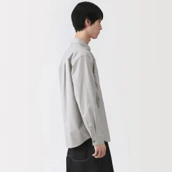 Best Muji Chemise à poche en coton biologique pour homme