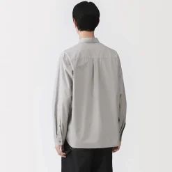 Best Muji Chemise à poche en coton biologique pour homme