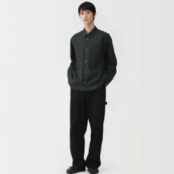 Best Muji Chemise à poche en coton biologique pour homme