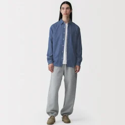 New Muji Chemise denim pour homme