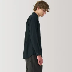 Muji Chemise en coton brossé pour homme