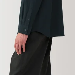 Muji Chemise en coton brossé pour homme