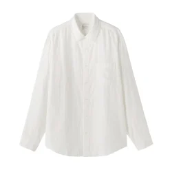 Best Muji Chemise en double gaze en mélange de kapok pour homme