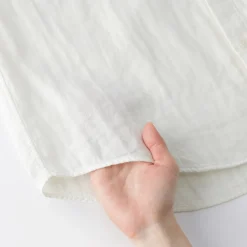 Best Muji Chemise en double gaze en mélange de kapok pour homme