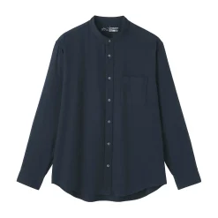 Outlet Muji Chemise en flanelle col officier pour homme