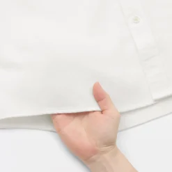 Outlet Muji Chemise en flanelle col officier pour homme