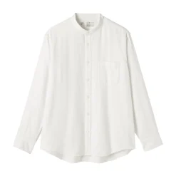 Outlet Muji Chemise en flanelle col officier pour homme